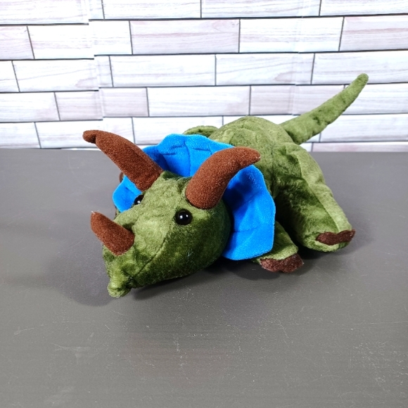 •Caltoy Triceratops Dinosaur Hand Puppet - Picture 2 of 12